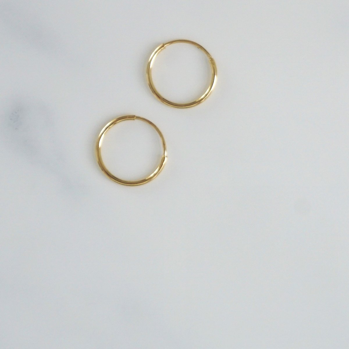 K18パイプフープピアス15 | ÜME Online shop / ユーミー 公式通販サイト