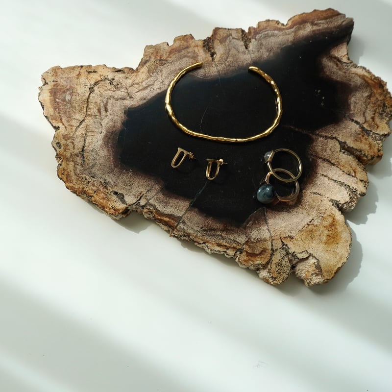 1点物】ペトリファイドウッドプレート XL1 | ÜME Online shop /