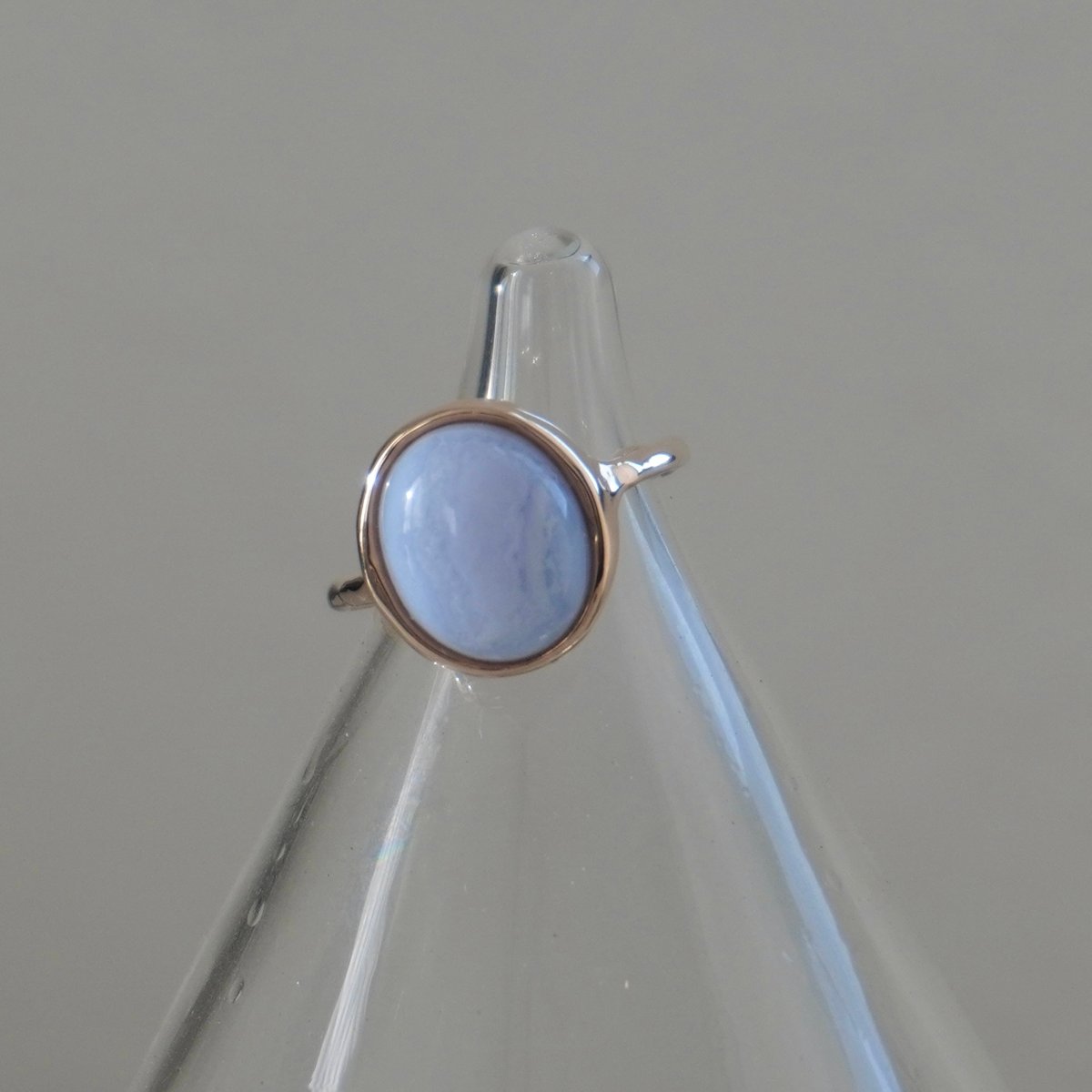 K10ブルーレースアゲートリング | ÜME Online shop / ユーミー 公式