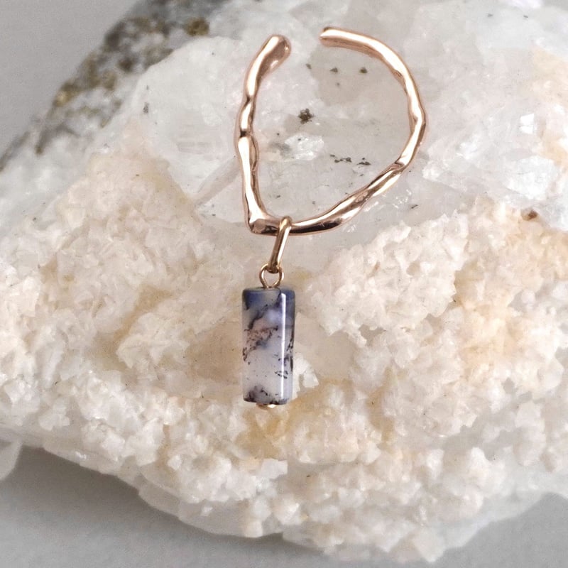 k18アケイト天然石チャーム k18アケイト天然石チャーム