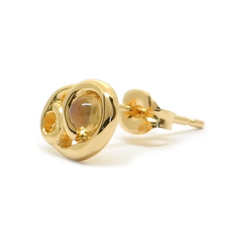 SV925プラネットピアス(蟹座/月/ムーンストーン)