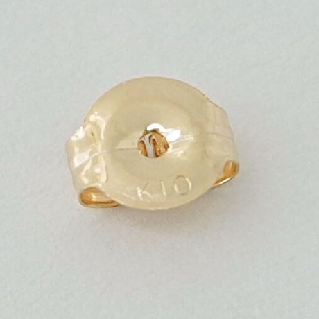 K10白蝶貝バロックパールピアス