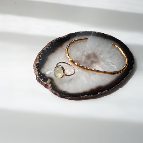 【１点物】アゲートプレートL（モノトーン）