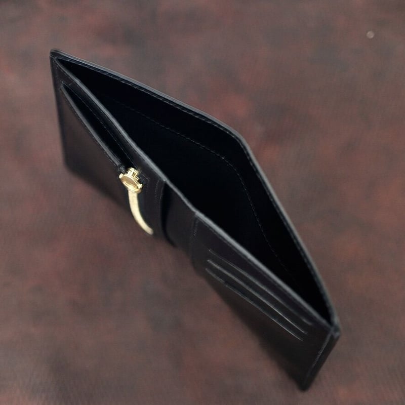 VIVACE 折り財布／ボックスカーフ黒 | SUSIESVELT STOCKS & ORDER