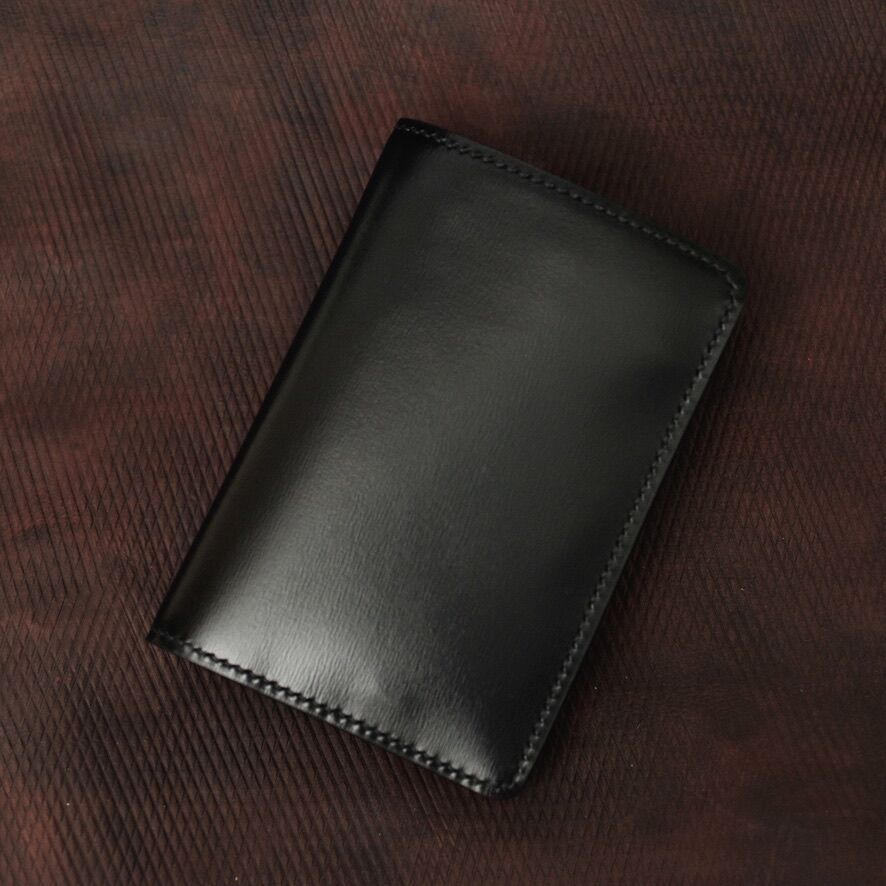 VIVACE 折り財布／ボックスカーフ黒 | SUSIESVELT STOCKS & ORDER