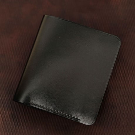 PRESTO ミニ財布／ボックスカーフ黒