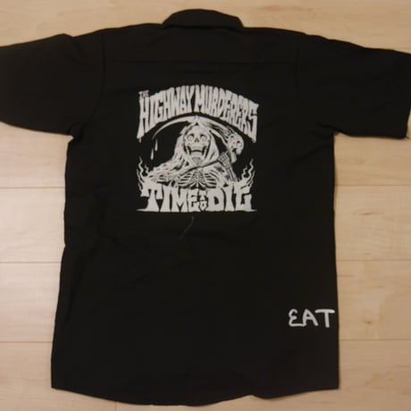 THE HIGHWAY MURDERERS "EAT SHIT/TTD/LOGO" ワークシャツ
