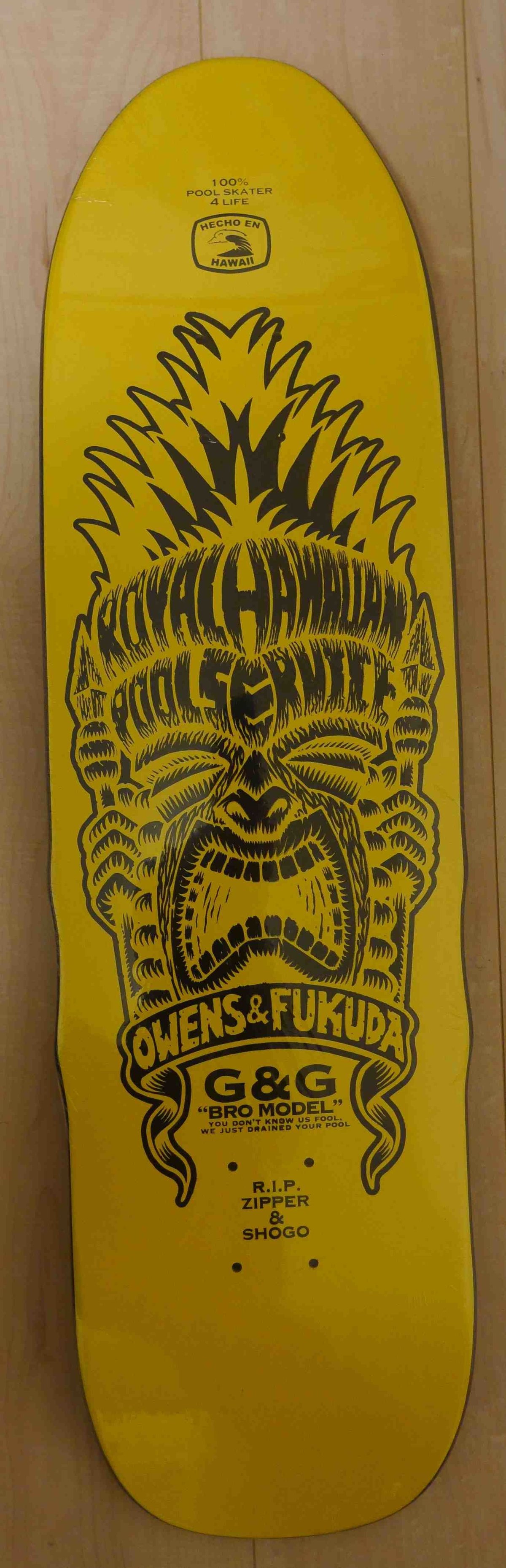  Hawaiian Pool Service スケートボードデッキ SMA ROYAL HAWAIIAN POOL SERVICE SERIES 4 DECK 9.75 【 サンタ
