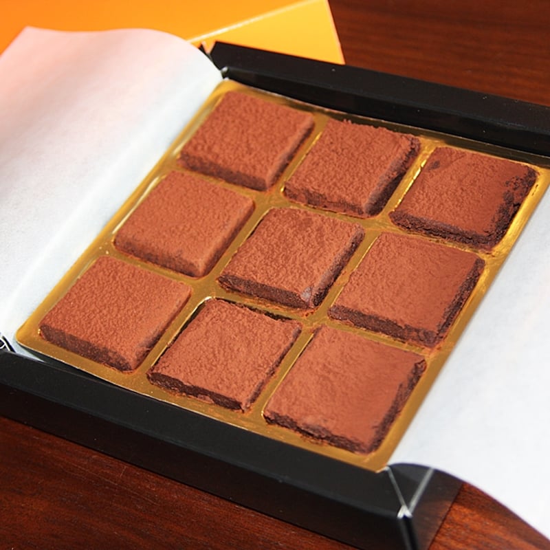 生ショコラ ミルク9個入り＜ベルギー製最高級チョコレート