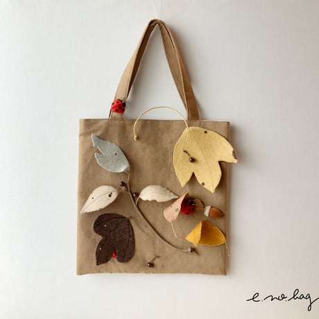 -----受注制作------   Ladybug ( テントウムシ ノ バッグ× Pop-Up Appliqué ）  のコピー
