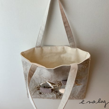 -----受注制作------ Crab  ( カニ ノ バッグ × Pop-Up Appliqué ）
