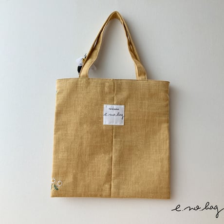 -----受注制作------ Bee  ( ミツバチ ノ バッグ× Pop-Up Appliqué ）生地B