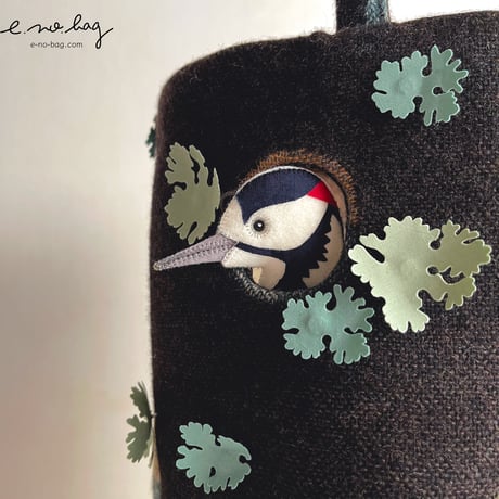 -----受注制作------『キツツキのチャーム』Woodpecker
