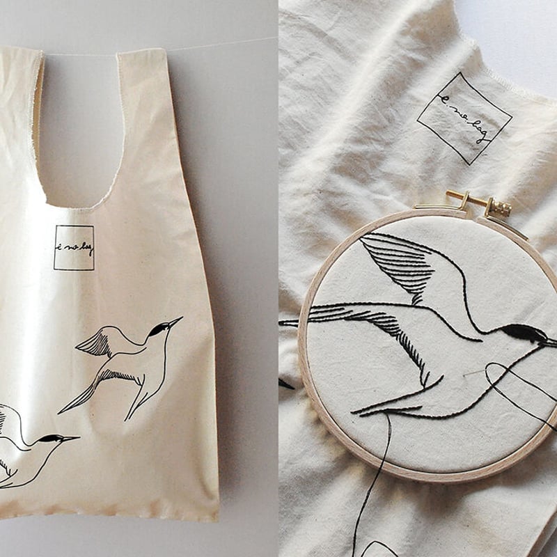 アジサシ ノ マルシェバッグ M | e.no.bag ONLINE SHOP