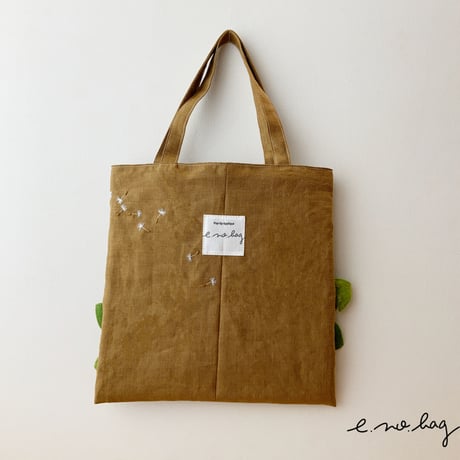 -----受注制作------ Dandelion ( タンポポ ノ バッグ× Pop-Up Appliqué ）