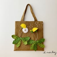 -----受注制作------ Dandelion ( タンポポ ノ バッグ× Pop-Up Appliqué ）