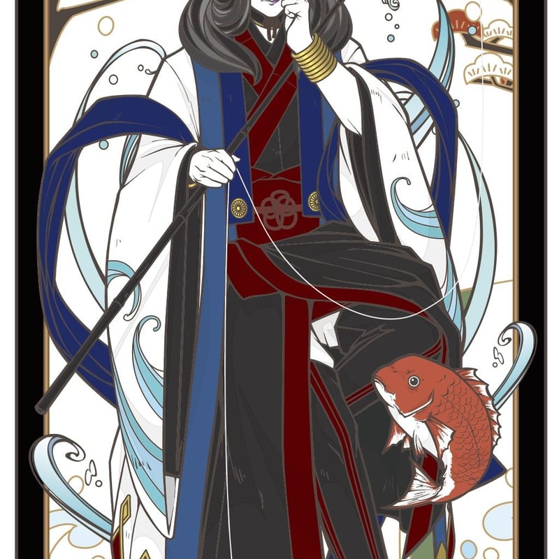 未開封　ヤマモトナオキ　日本神話　神託籤　両面アクリルスタンド　13個セット 日本神話 神託籤（しんたくみくじ）（2024年2月発売） | 日本の