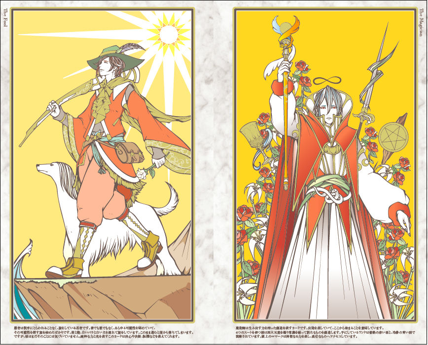 Traditional Tarot Illustration Book