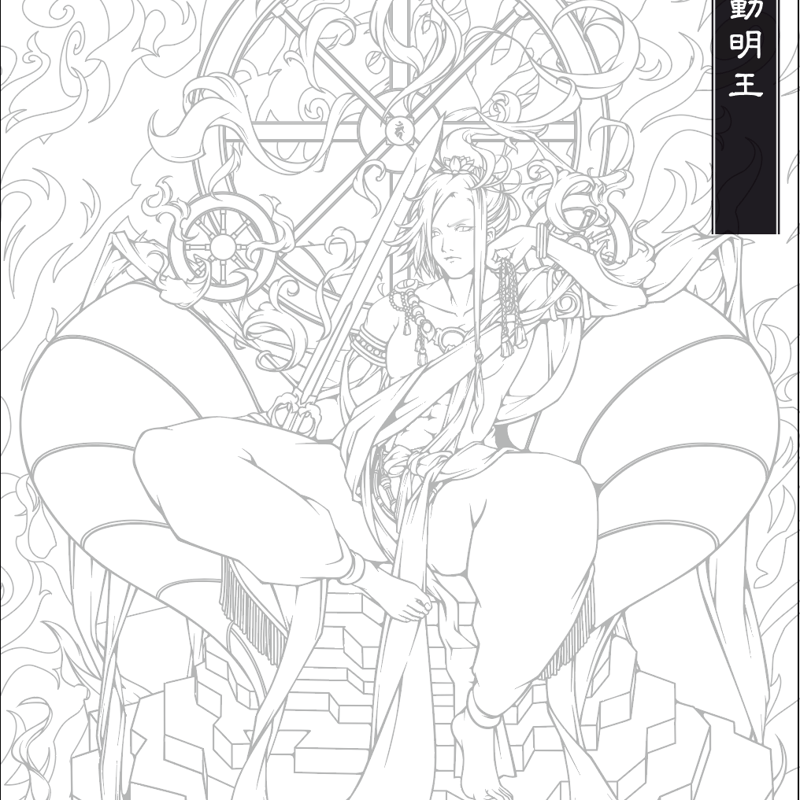 現代仏画 塗絵 | yamamoto-naoki 現代仏画 塗絵 | yamamoto-naoki