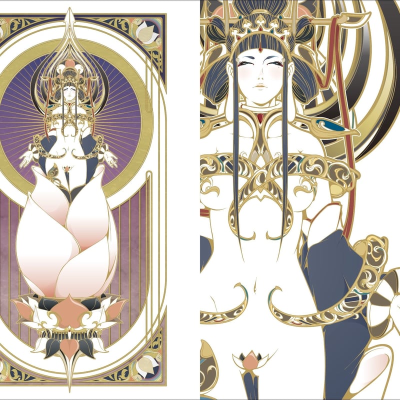 現代仏画 七観音篇 | yamamoto-naoki 現代仏画 七観音篇 | yamamoto-naoki