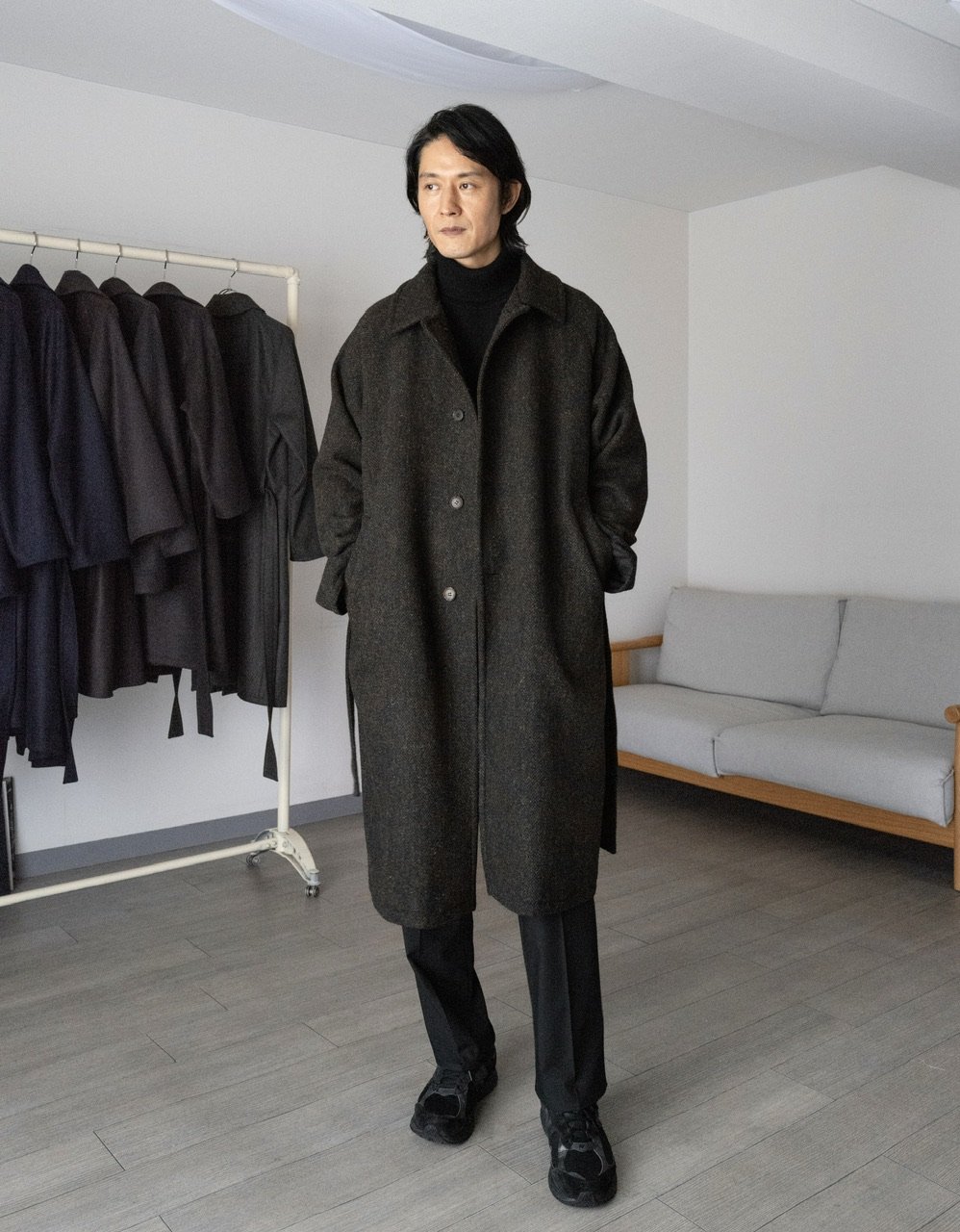 HARRIS TWEED - Green Mix｜Last One | yo asa