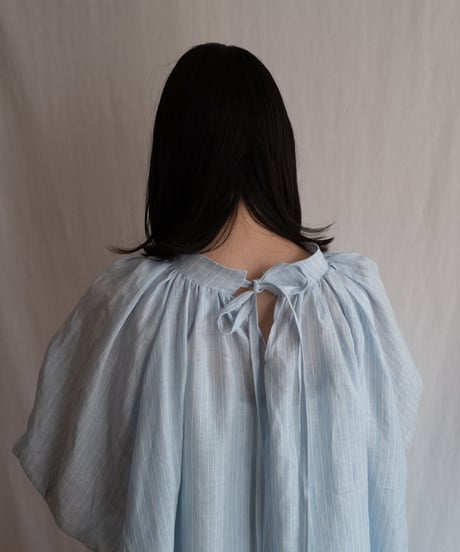 Blue Stripe - Linen