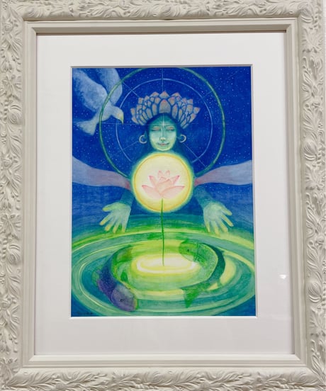 2022深瀬啓介＊原画作品『(4)GUIDE Healing Course 3』