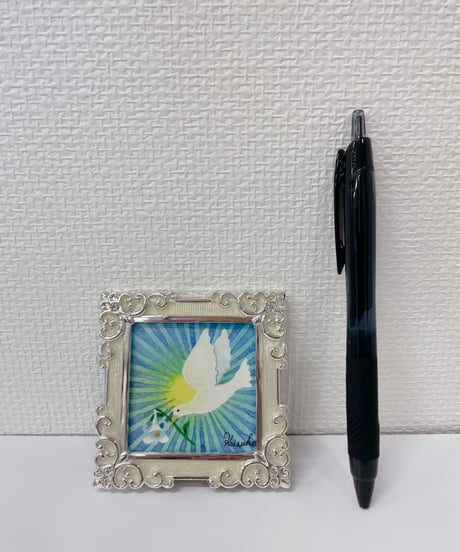 ミニ額『Guide』(ゆり)深瀬啓介ART作品2020