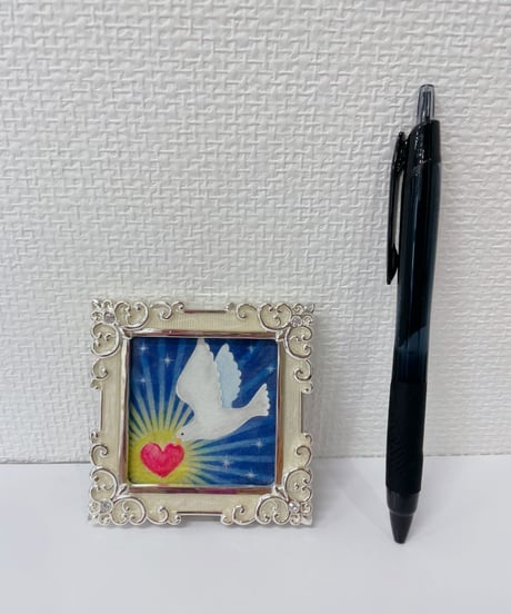 ミニ額『Guide』(ハート)深瀬啓介ART作品2020