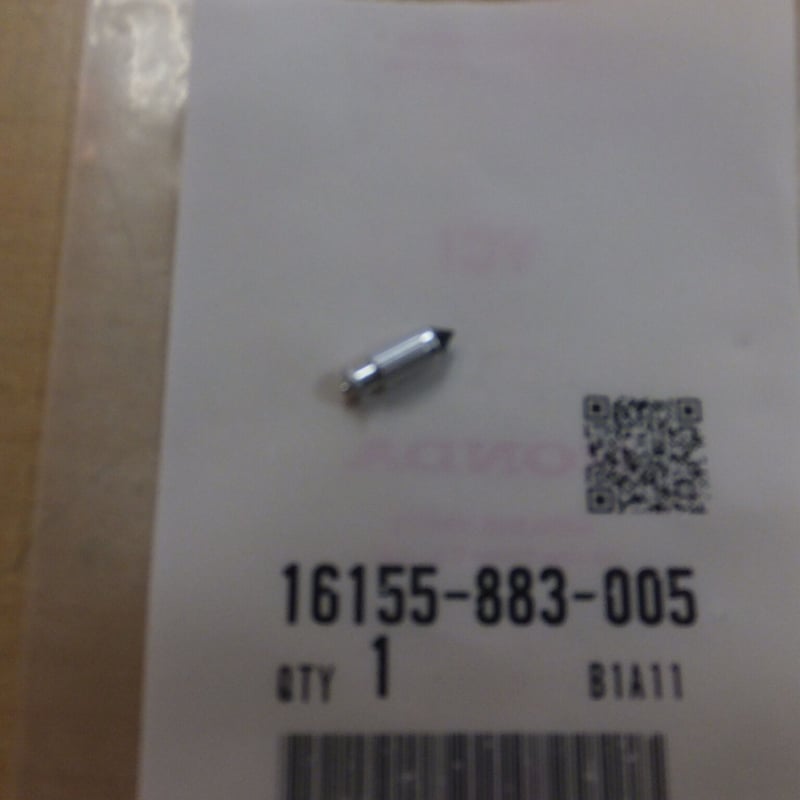 ♪16155-883-005/純正キャブのフロートバルブ/新品/純正品/2スト小