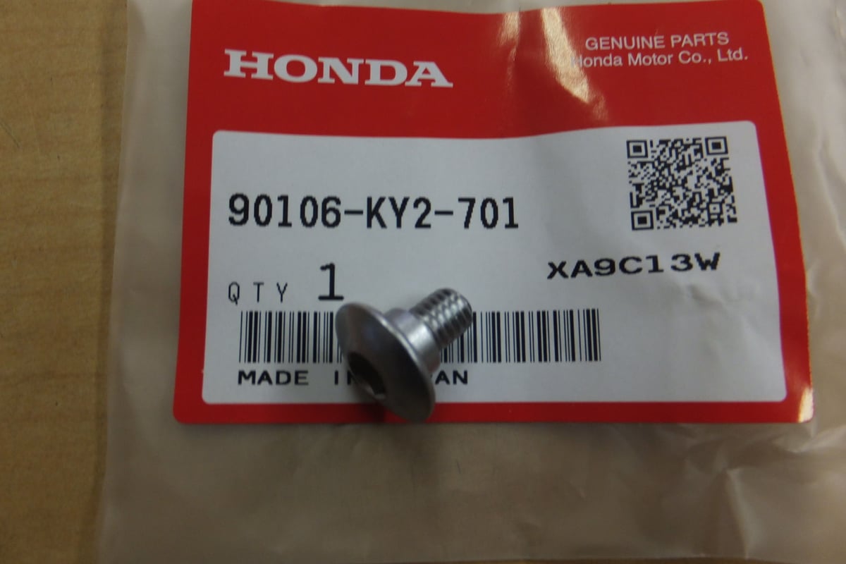 ♪CL400/NC38-100左サイドカバー固定用のネジ/純正品/新品 ☆ | laugh-n