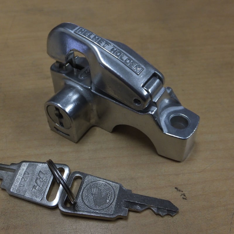 ホンダ純正アクセサリー　ヘルメットホルダー　ハンドルパイプ２２．２パイ用 ホンダ純正アクセサリー ヘルメットホルダー ハンドルパイプ22