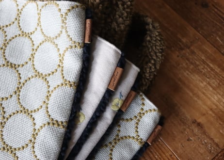 『neige＋®オリジナル』ダブルフェイスのドロップトート（ohayo）