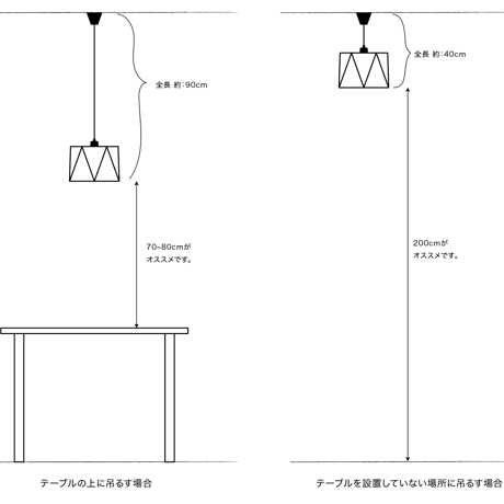 六角形　銅　【受注生産】　Light shade:Hexagon   Copper