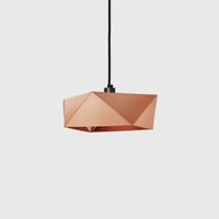 四角形（大）銅　【受注生産】 Light shade:Square (Large)  Copper