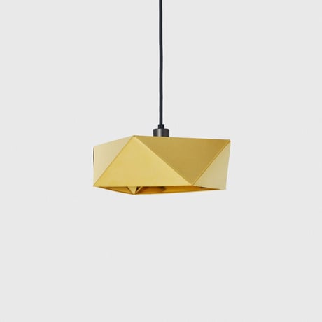 四角形（大）真鍮　【受注生産】 Light shade:Square  medium   Brass