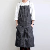 SPLIT APRON / BLACK