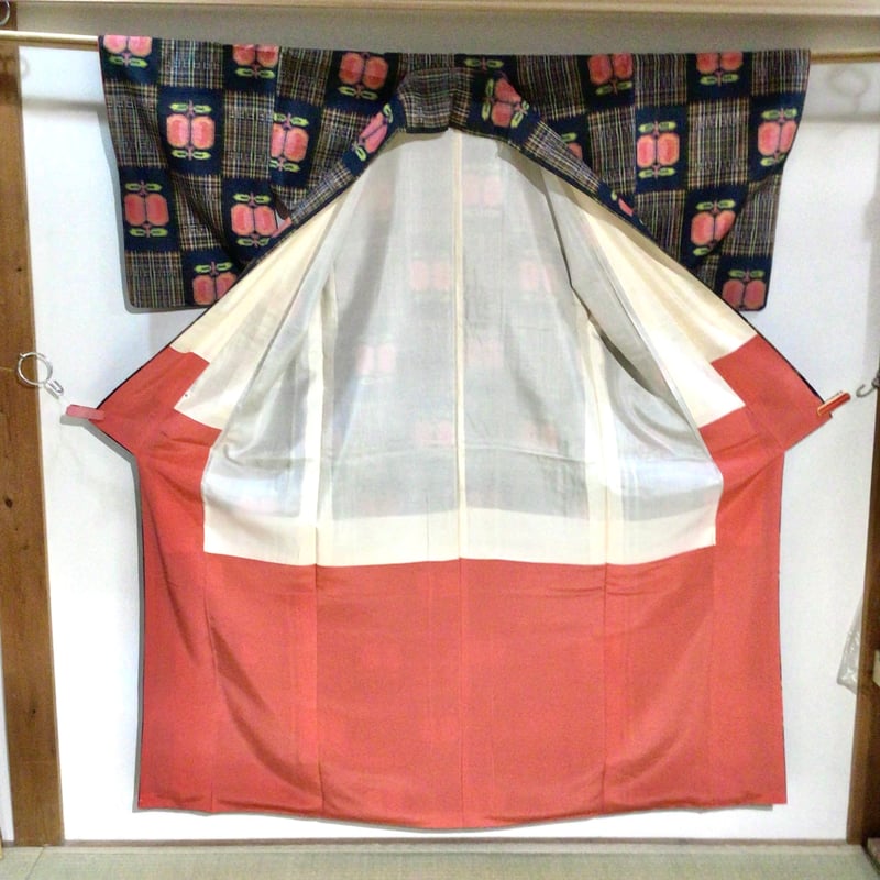 新品　長襦袢　反物　伊豆大島椿染 61SW3YqKujL._SY350_QL65_.jpg