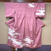 くすみピンク、辻が花　z306