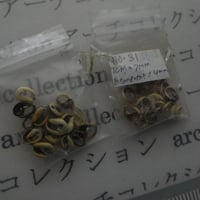 1点もの 山岳民族　手芸用　no.31  10-6mm 20粒　　小さい子安貝ビーズ　アーチコレクション　archicollection  のコピー  のコピー  のコピー