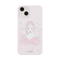 スマホケース  sleeping  (color pink)