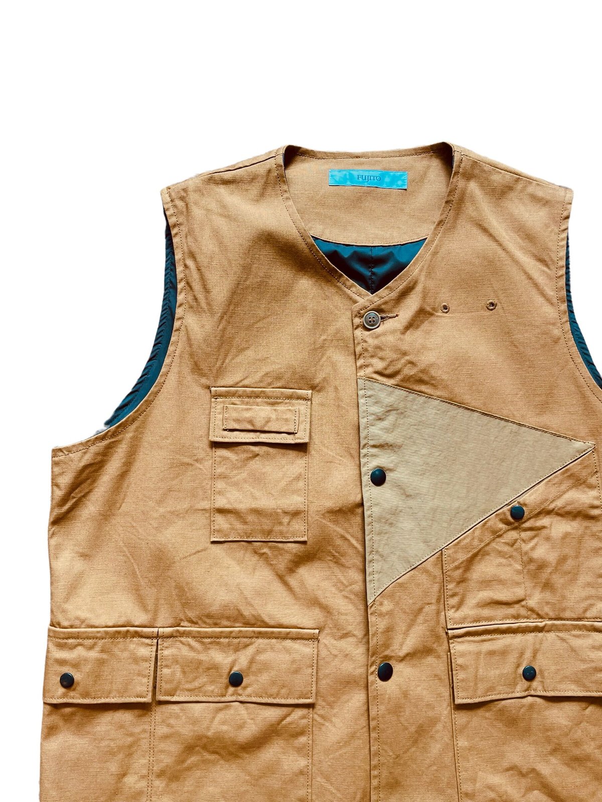 FUJITOハンティングベスト ネイビー FUJITO Hunting Vest | rangelife onlinestore