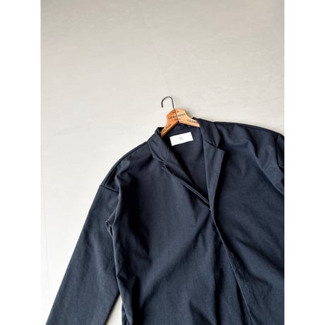 MUYA “Nylon round cardigan tailored collar”