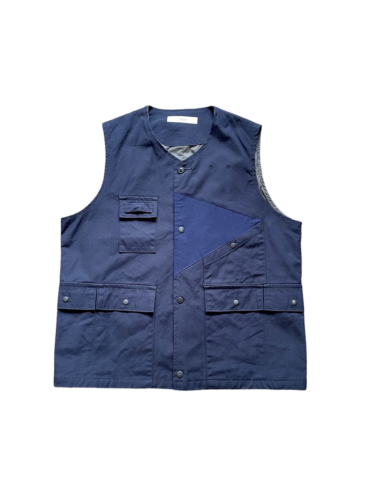 FUJITOハンティングベスト ネイビー FUJITO Hunting Vest | rangelife onlinestore
