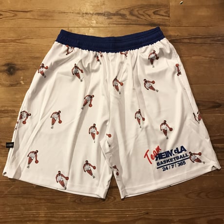 Dribble Man Pants(White)