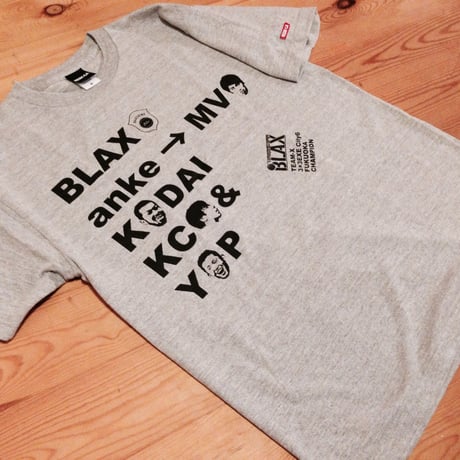 BLAX Champion T-shirts(GRAY)