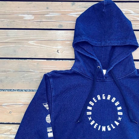 REIMGLA UND Circle parka（Indigo)