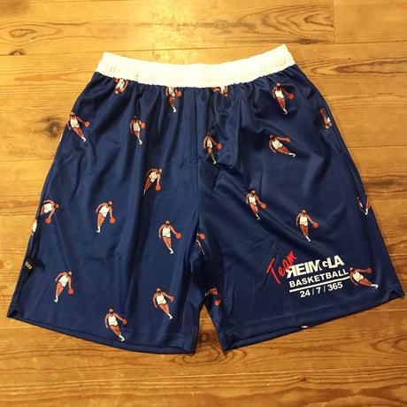 Dribble Man Pants(Blue)