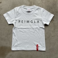 REIMGLA Simple Logo KIDS-T(WHITE)