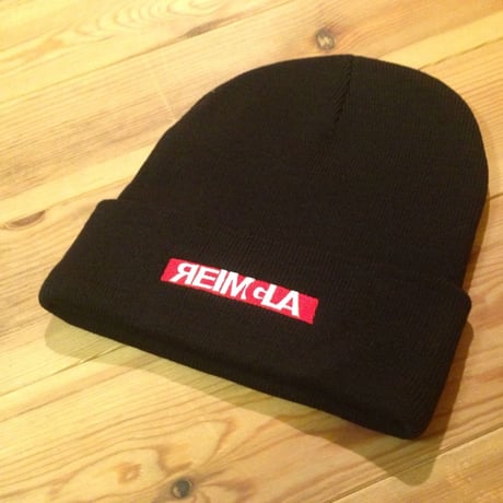 BLAX W beanie cap(BLACK)